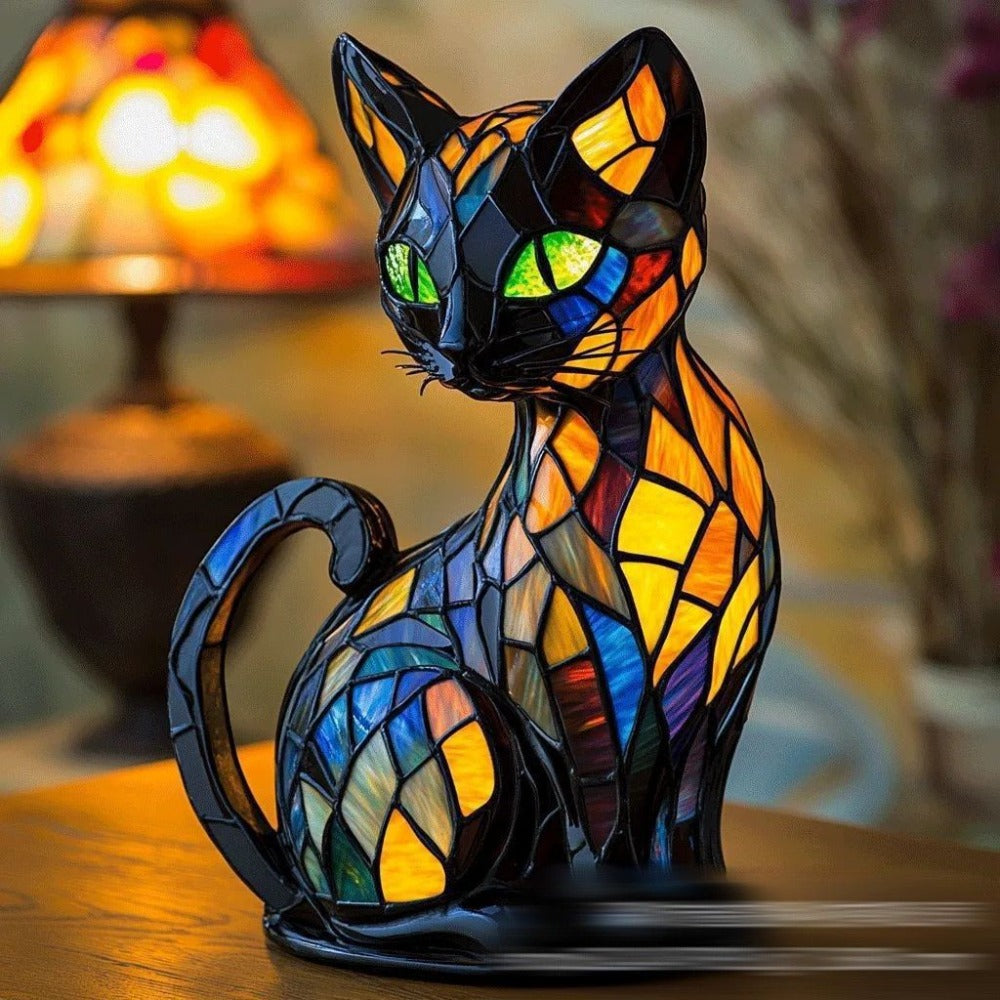 MIAU | Urokliwa lampka w kształcie kotka Eleganza Felina