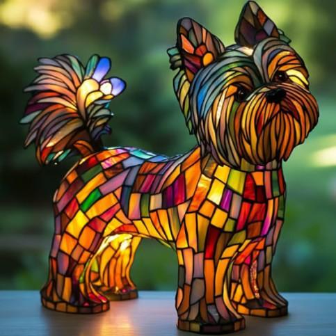 LULU | Urocza lampka w kształcie pieska Yorkshire Terrier