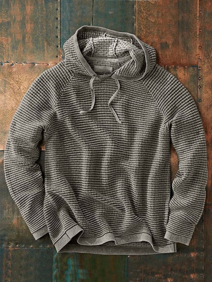 Sawyer | Sweter z prążkowanej mieszanki bawełny