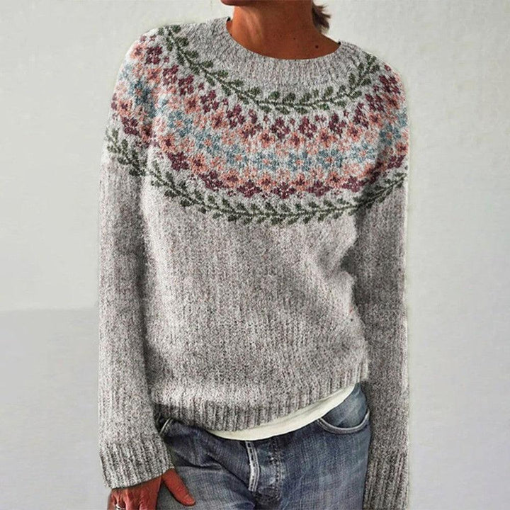 Marlena | Retro Island Wool Sweater