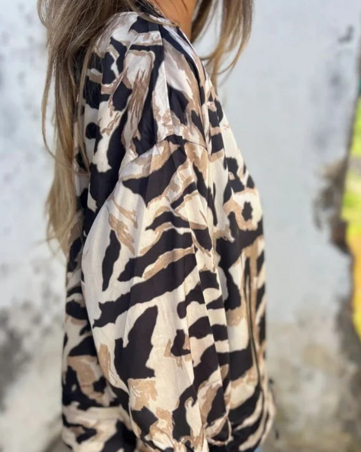 DARALA | Trendy Printed Bomber Jacket