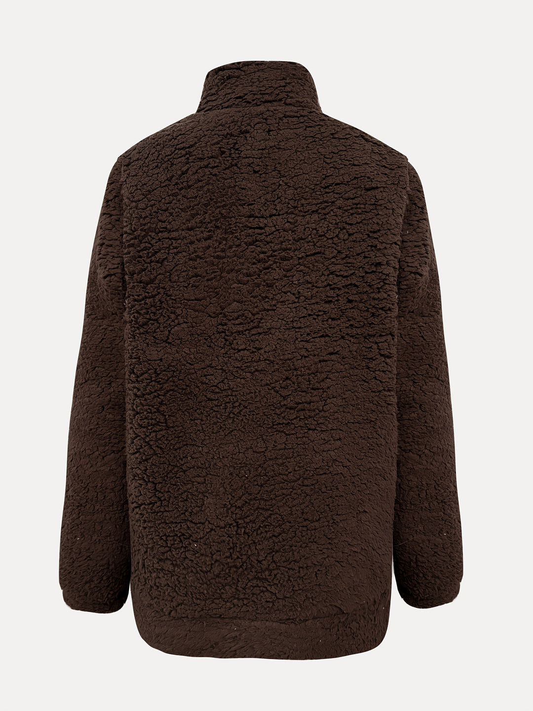 NOREEN | Sweter Teddy z Zamkiem