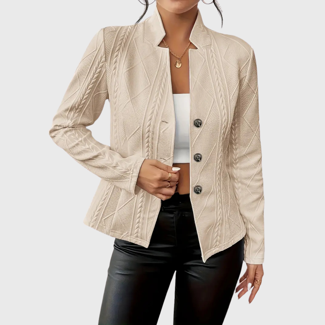 CASSY | Elegantly Detailed Blazer