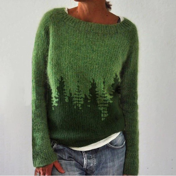 Grażyna | Vintage Island Wool Sweater