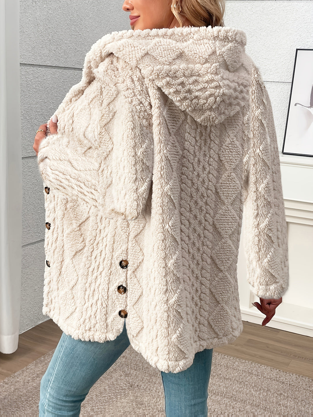 CELINE | Miękka kamizelka Teddy