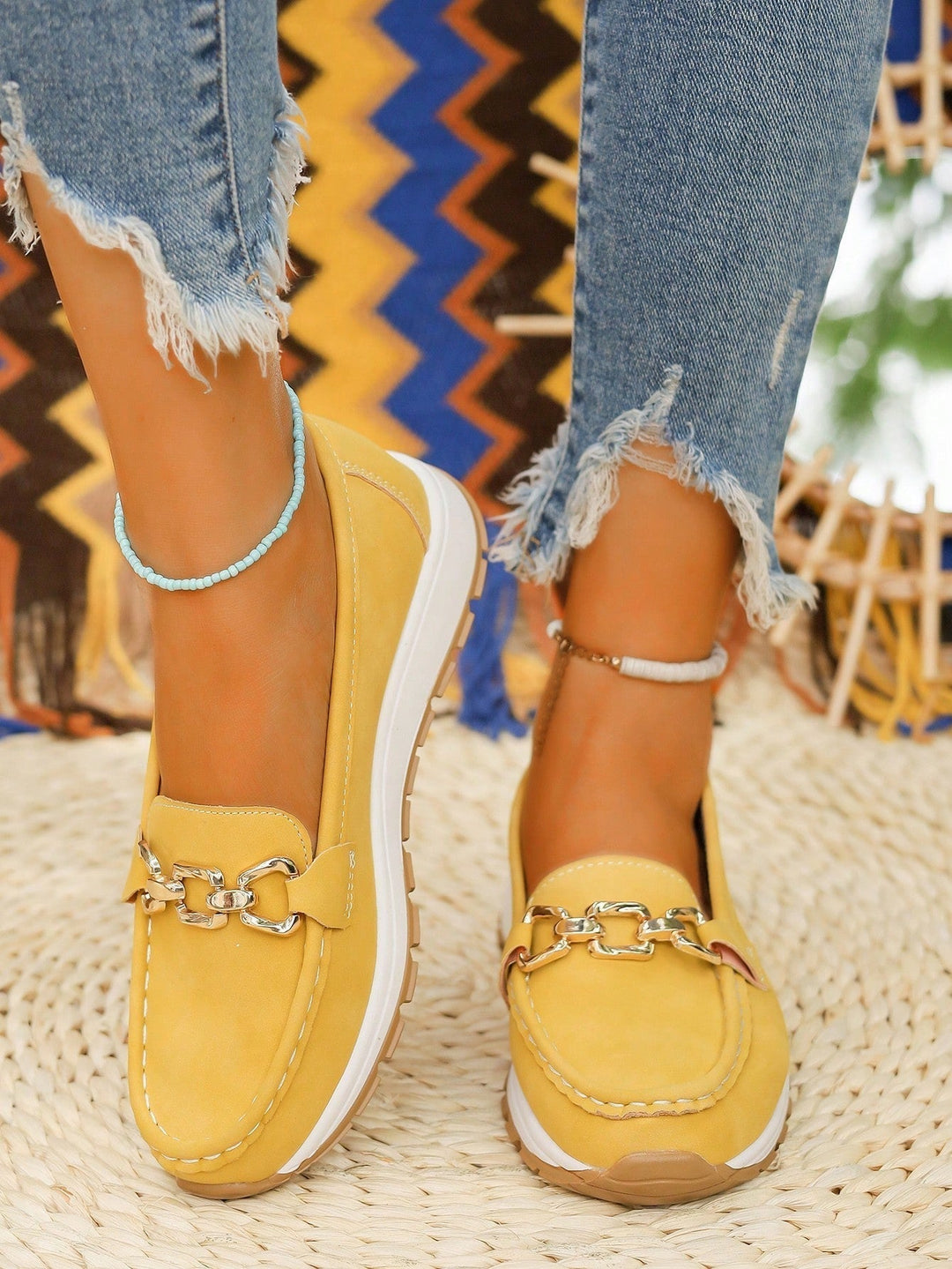 Ellie | Płaskie loafersy