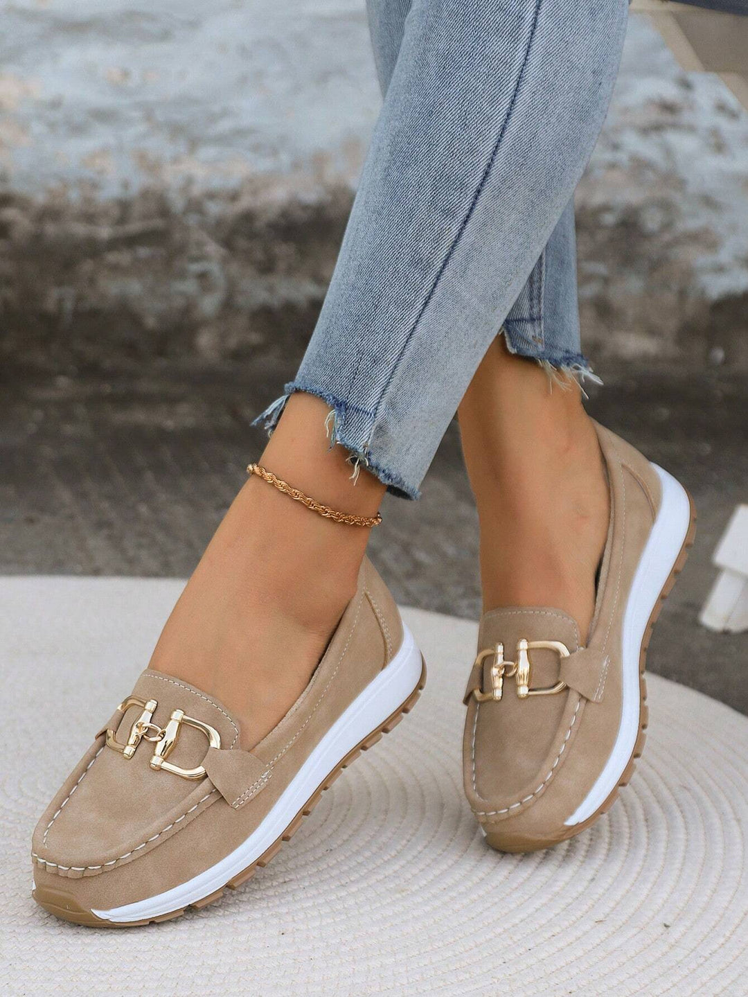 Ellie | Płaskie loafersy