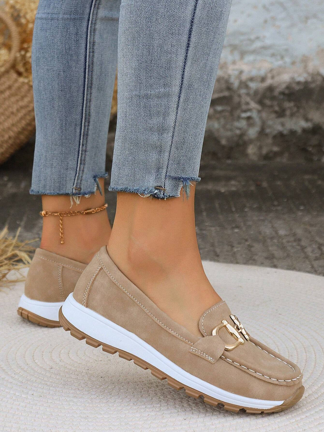 Ellie | Płaskie loafersy