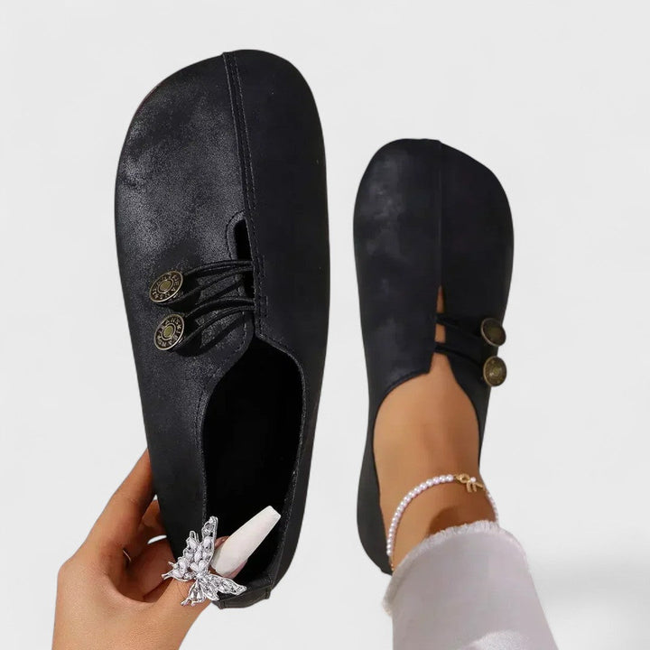 Lydia | Zamszowe ortopedyczne loafersy