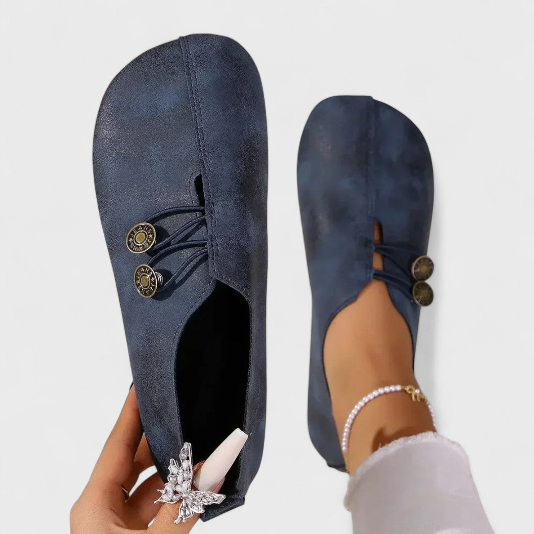 Lydia | Zamszowe ortopedyczne loafersy