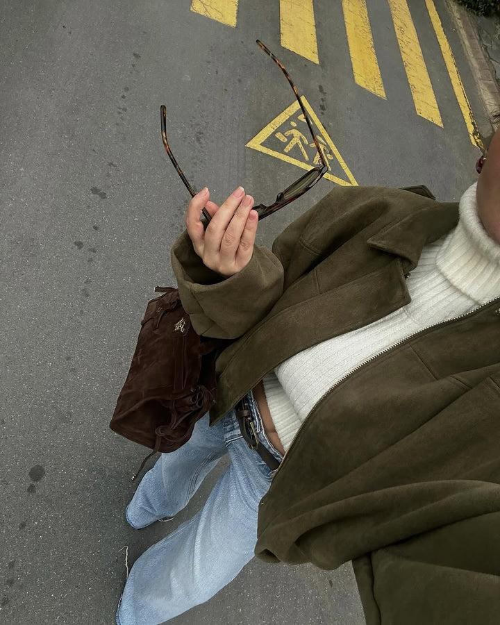 MIAH | Modna Oversized Kurtka na Wiosnę