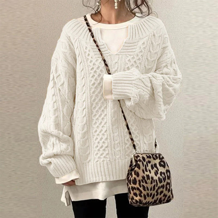 SOFFY | Zimowy sweter Twisted