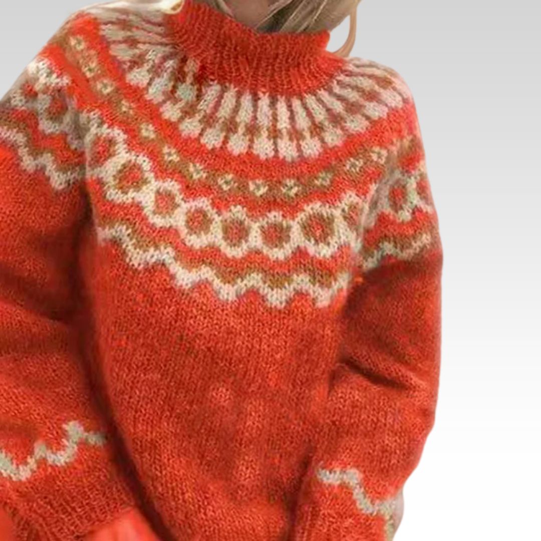 Renata | Vintage Island Wool Sweater