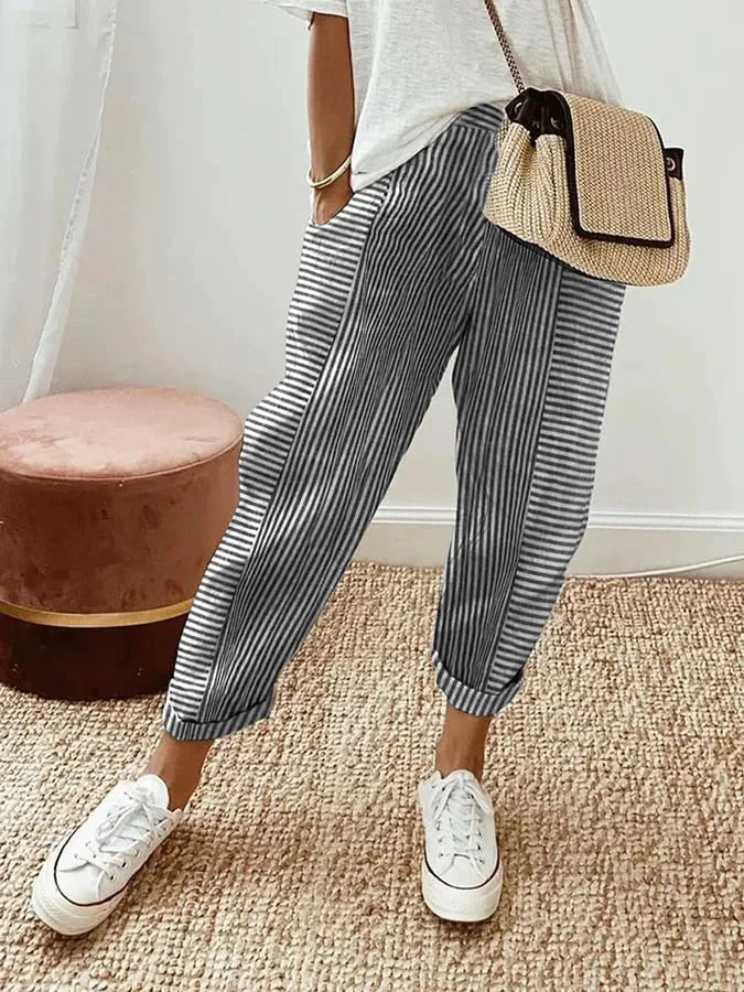 CLARA | Pantalony w Paski