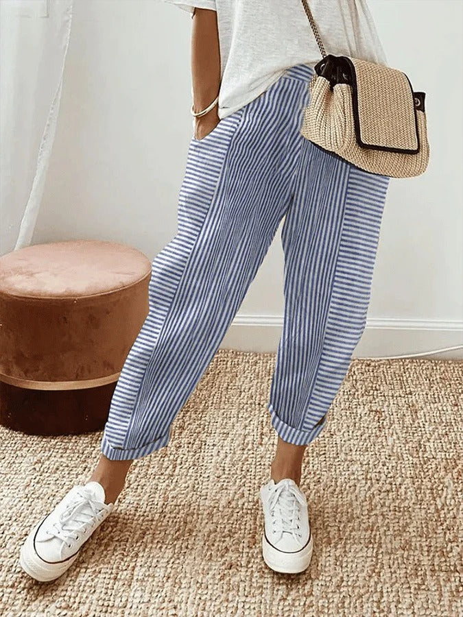CLARA | Pantalony w Paski