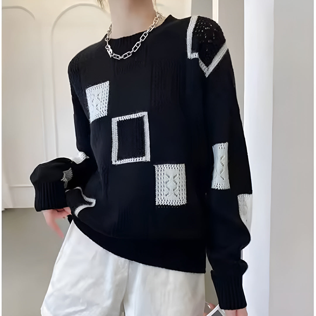 ALIDA | Unikalny Damski Sweter Wełniany