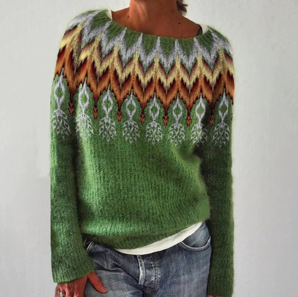 Beata | Vintage Island Wool Sweater