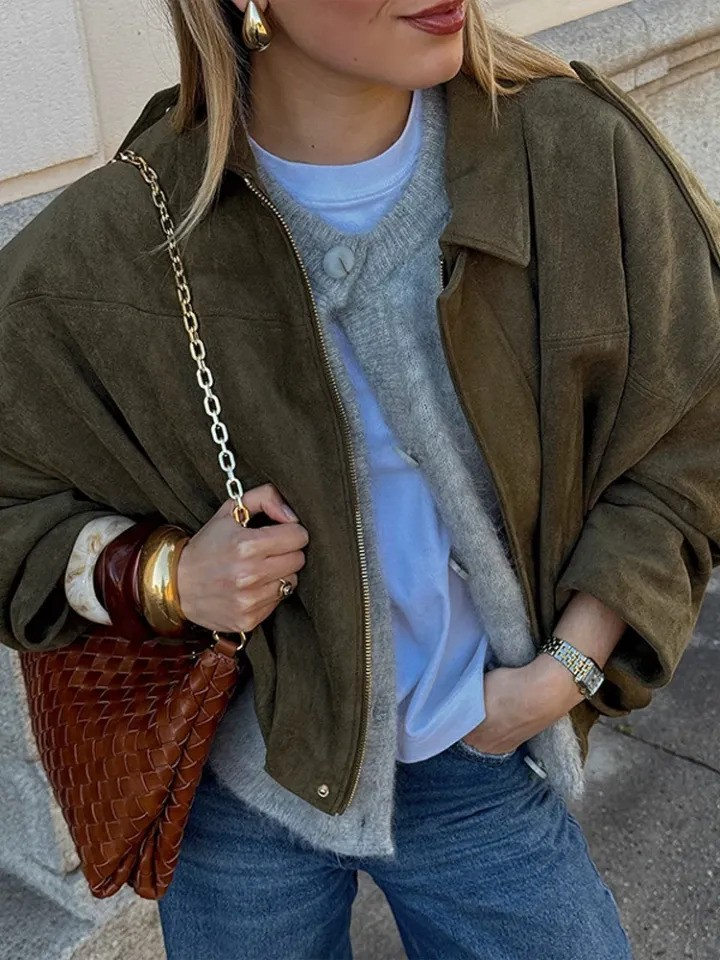 MIAH | Modna Oversized Kurtka na Wiosnę