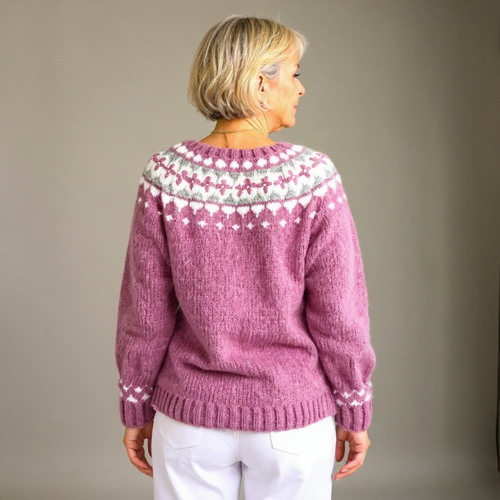 Alondra | Vintage Islandzki Sweter z Wełny