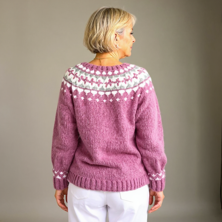 Alondra | Vintage Islandzki Sweter z Wełny