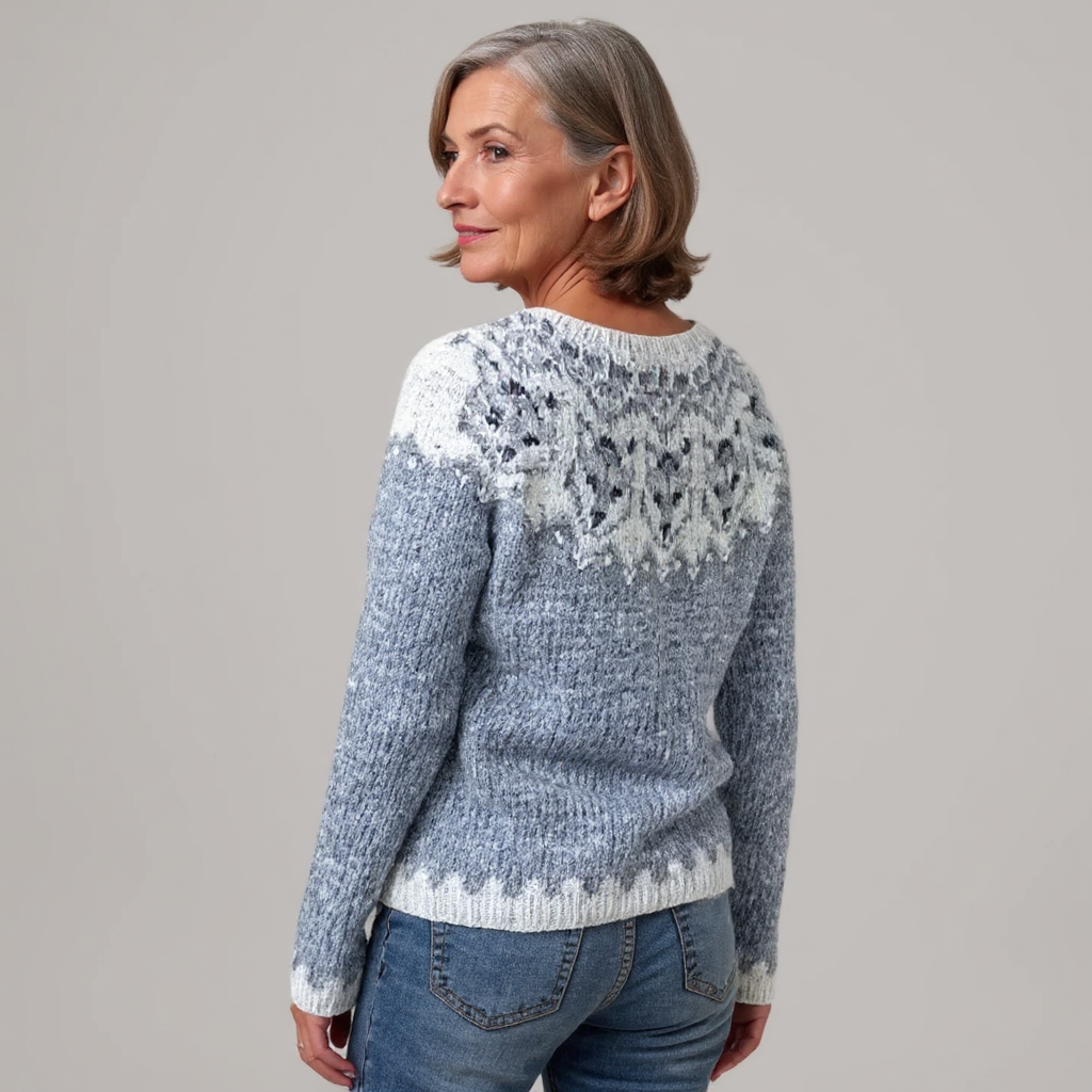 Halina | Vintage Island Wool Sweater