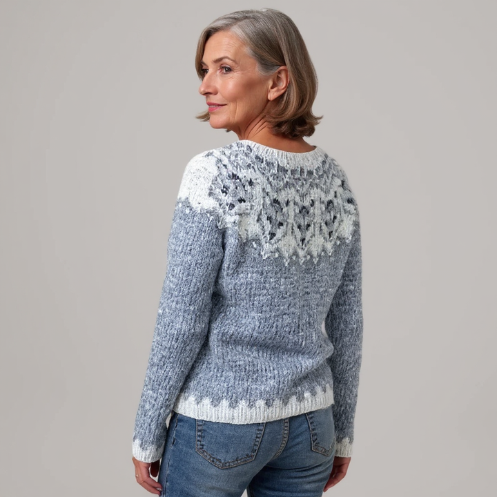 Halina | Vintage Island Wool Sweater