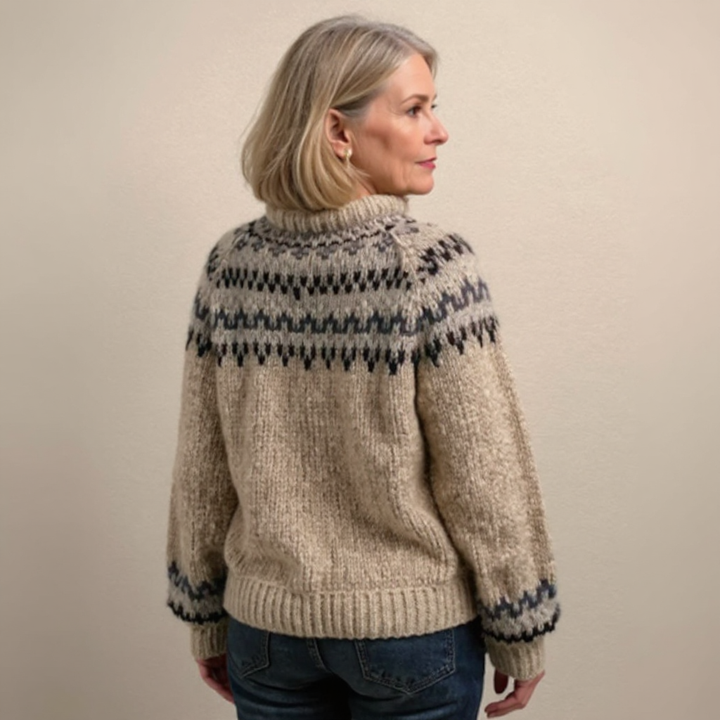 Barbara | Vintage Island Wool Sweater