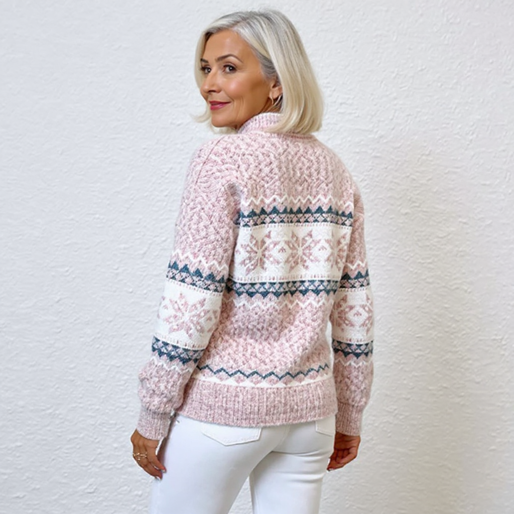 Patrycja | Vintage Island Wool Sweater