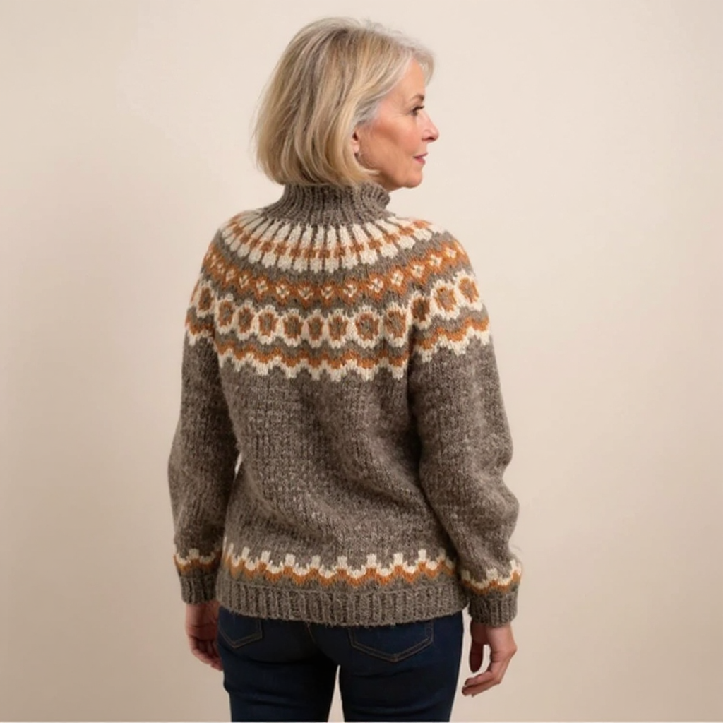 Renata | Vintage Island Wool Sweater