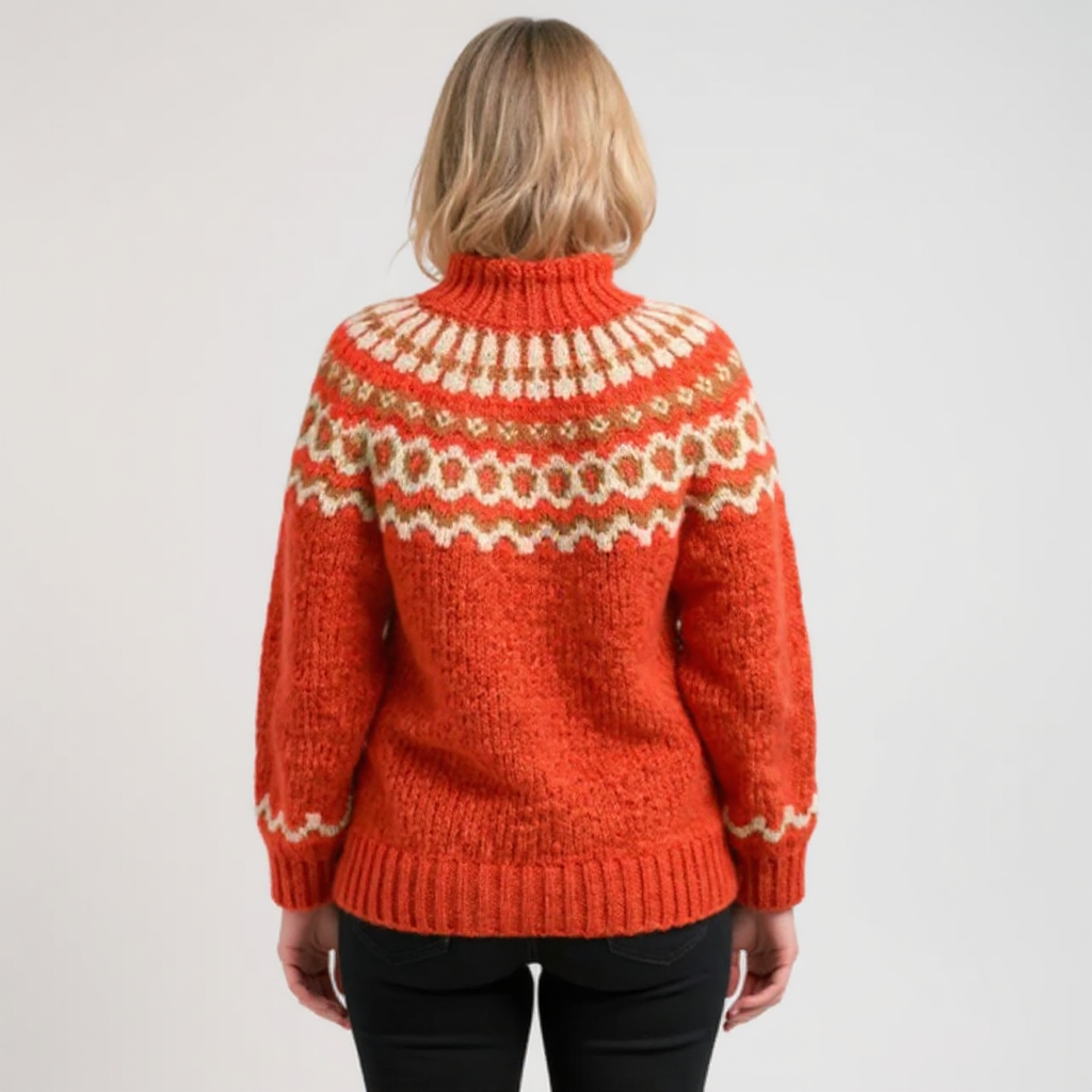 Renata | Vintage Island Wool Sweater