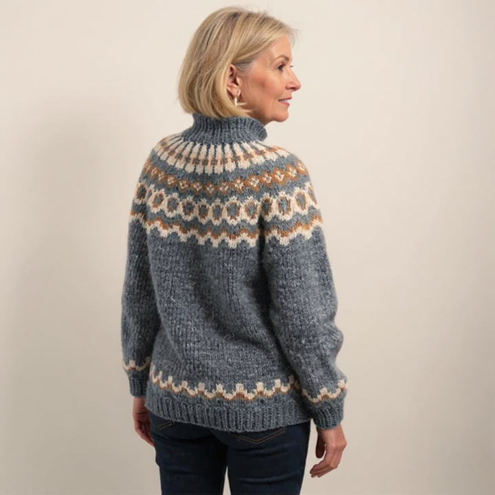 Renata | Vintage Island Wool Sweater