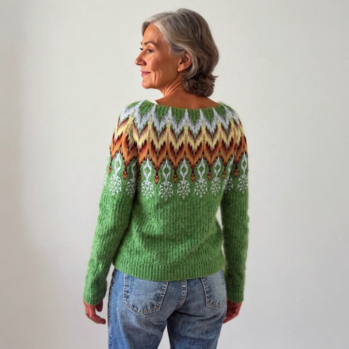Beata | Vintage Island Wool Sweater