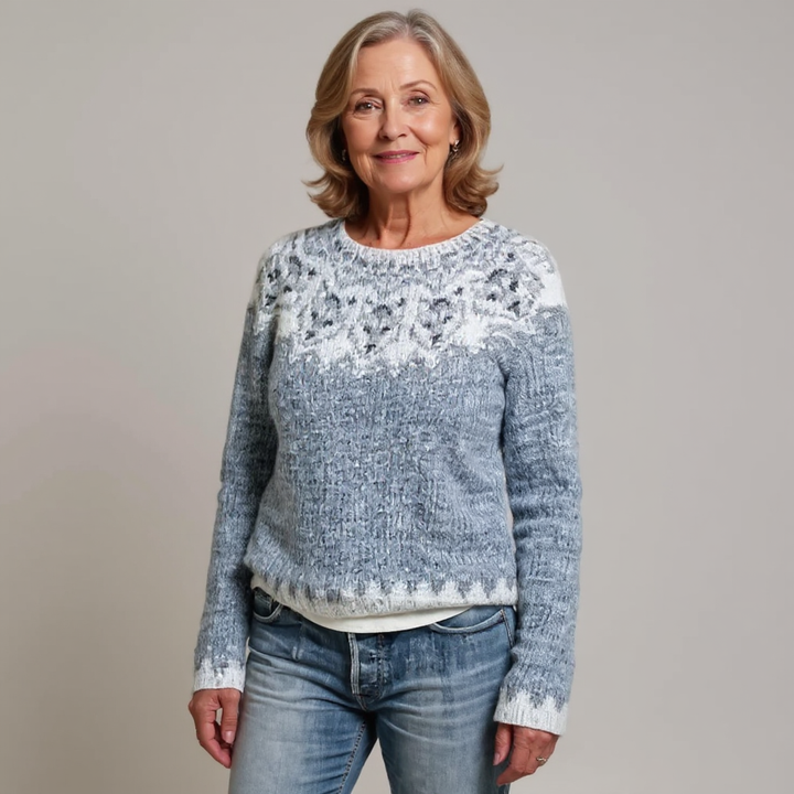 Halina | Vintage Island Wool Sweater