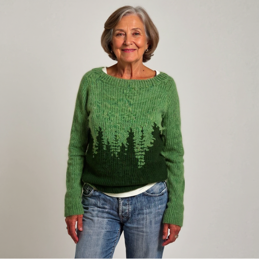 Grażyna | Vintage Island Wool Sweater