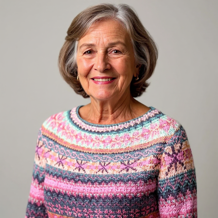 Danuta | Vintage Island Wool Sweater