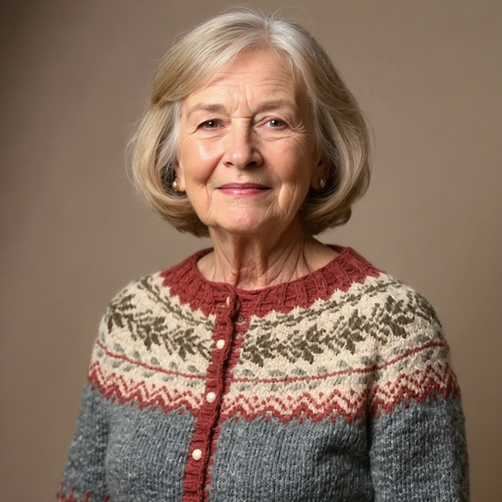 Kinga | Vintage Island Wool Sweater