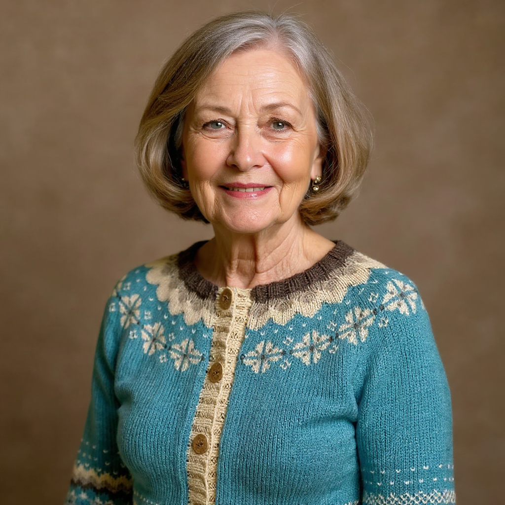 Natalia | Vintage Island Wool Sweater