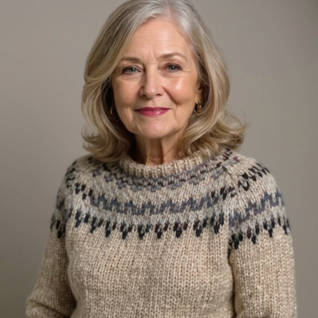 Barbara | Vintage Island Wool Sweater