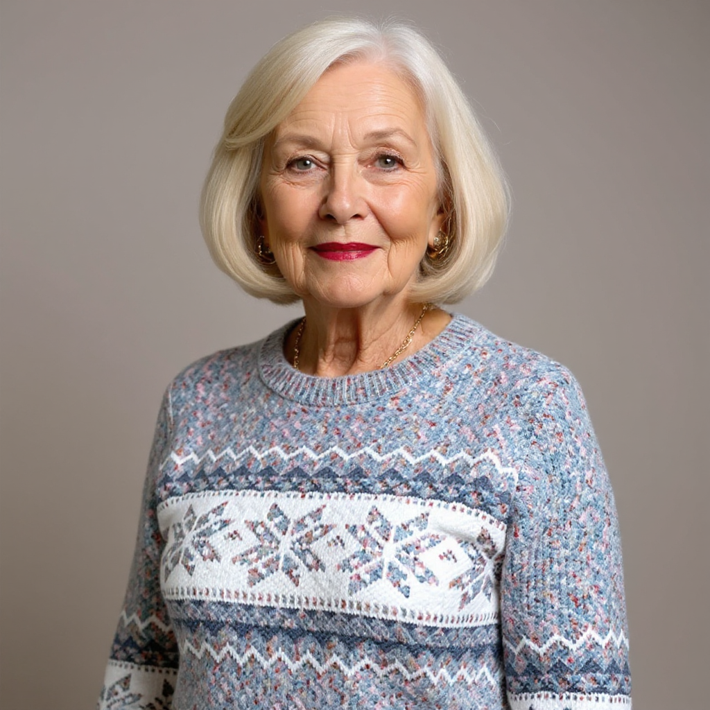 Patrycja | Vintage Island Wool Sweater