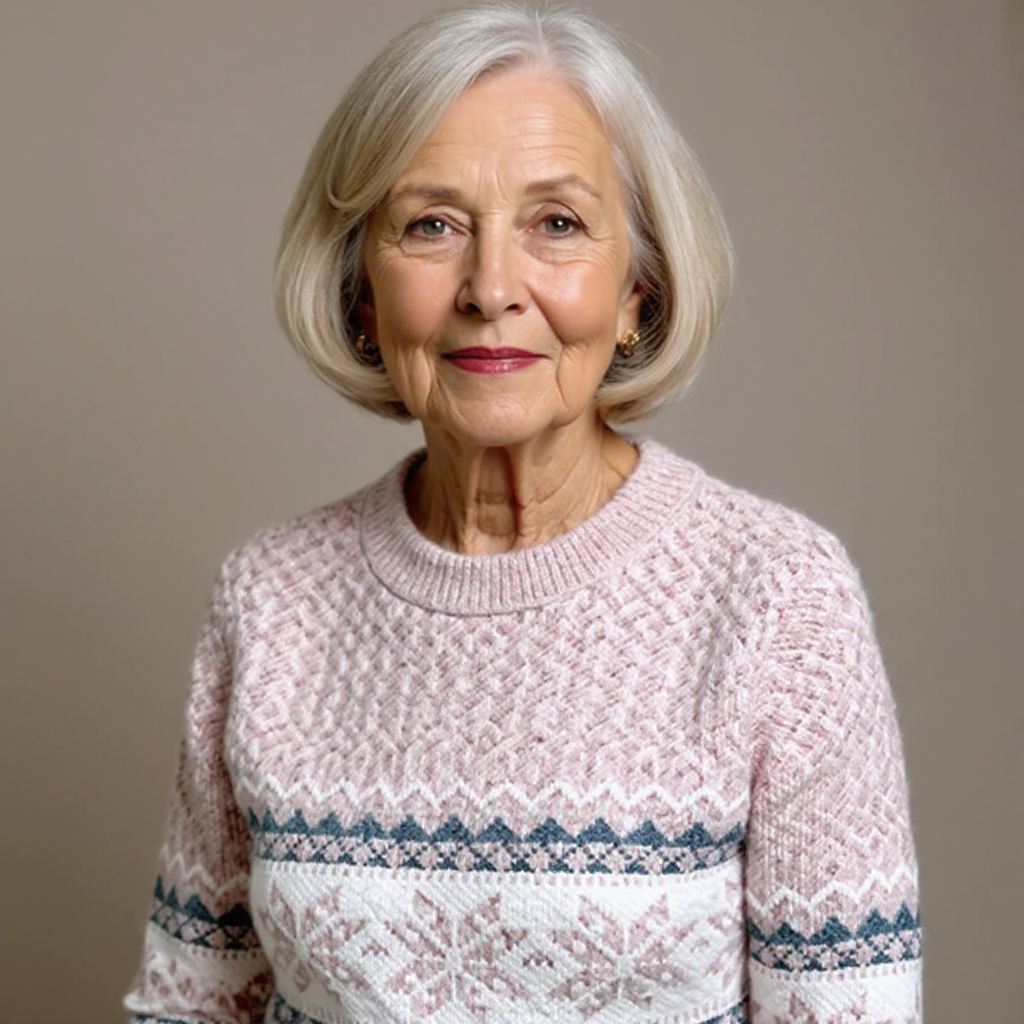 Patrycja | Vintage Island Wool Sweater