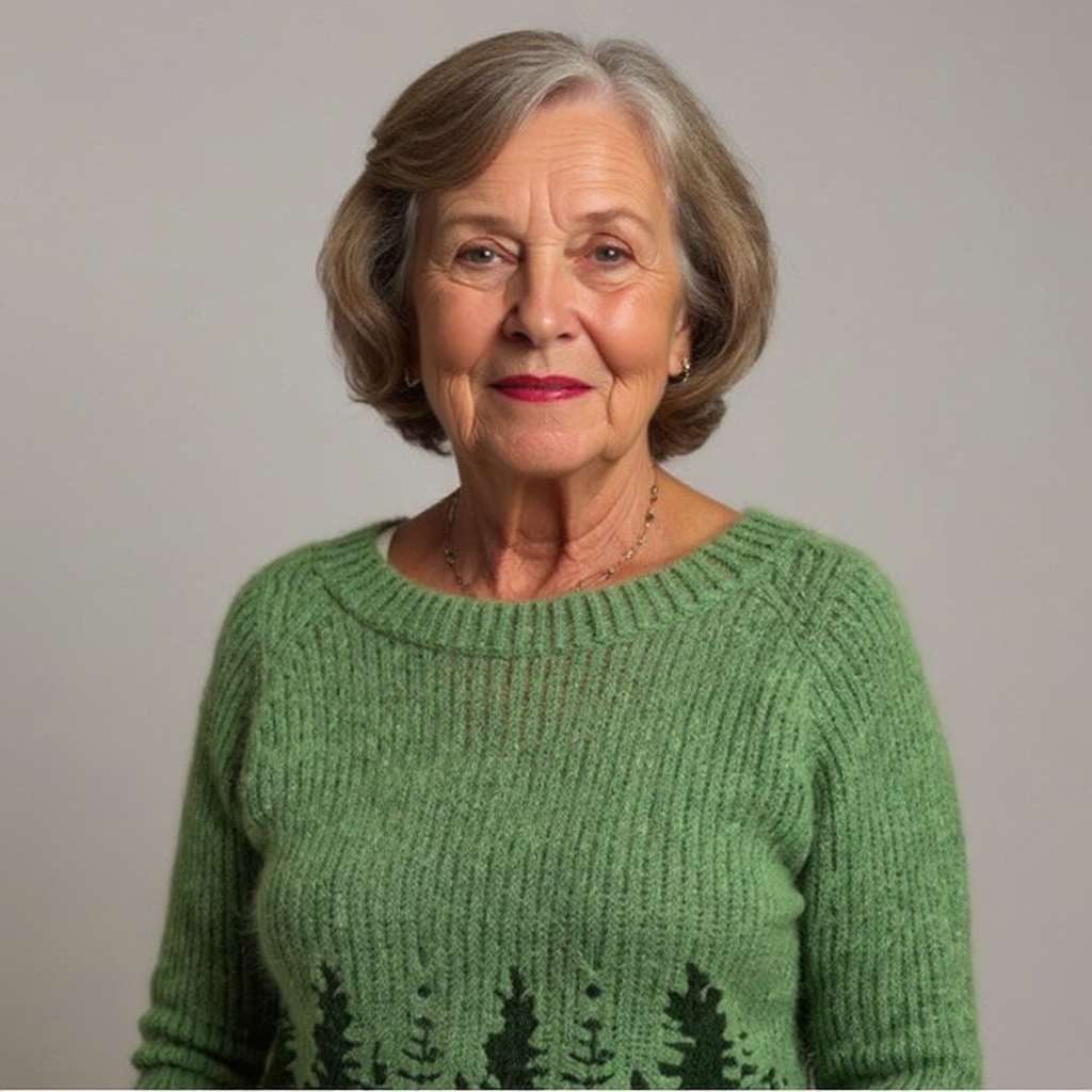 Grażyna | Vintage Island Wool Sweater