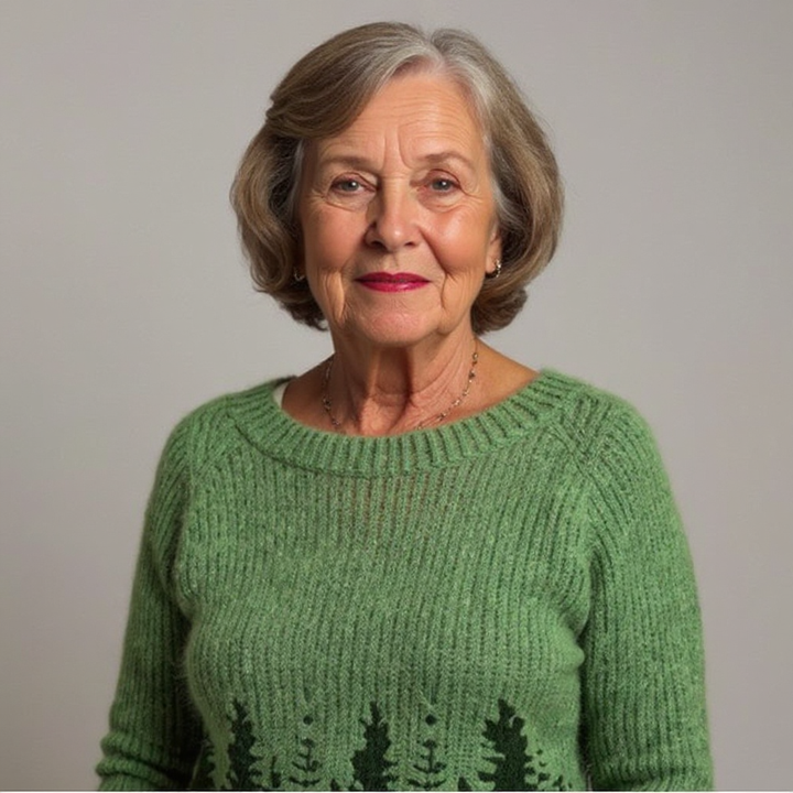 Grażyna | Vintage Island Wool Sweater