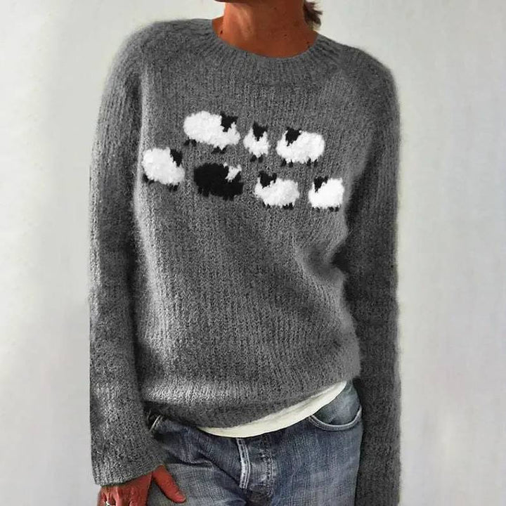 Alicja | Vintage Island Sweater in Wool