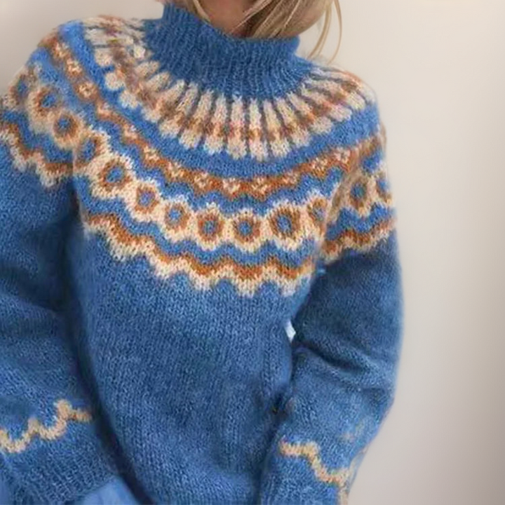Renata | Vintage Island Wool Sweater