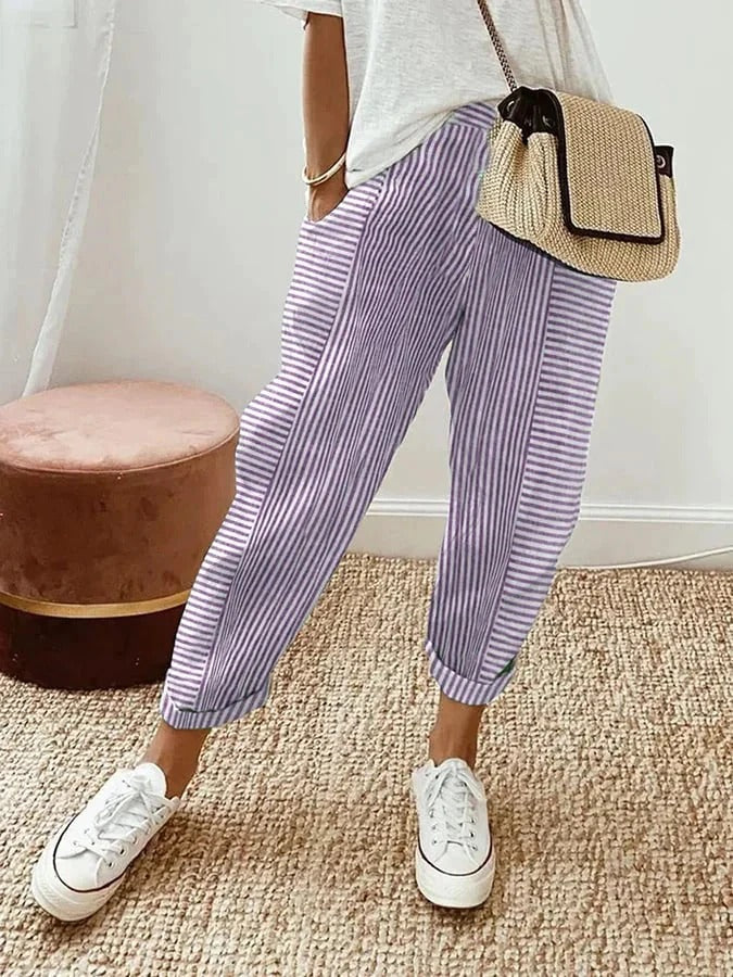 CLARA | Pantalony w Paski