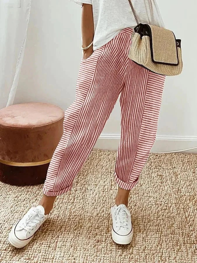 CLARA | Pantalony w Paski
